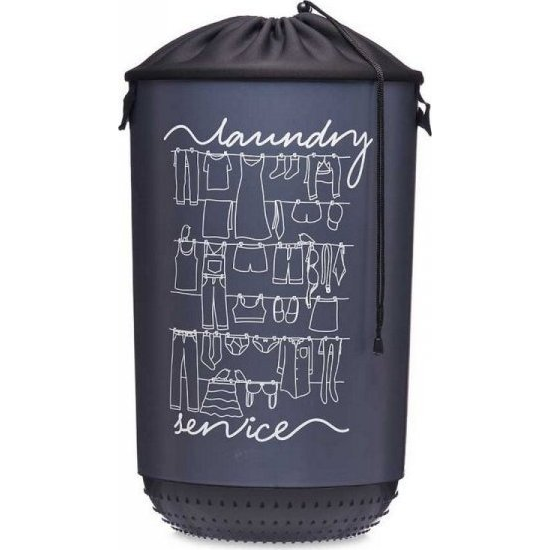 Cesto Para La Ropa Sucia Laundry Tela Plástico 40 L (34 X 52,5 X 34 Cm)