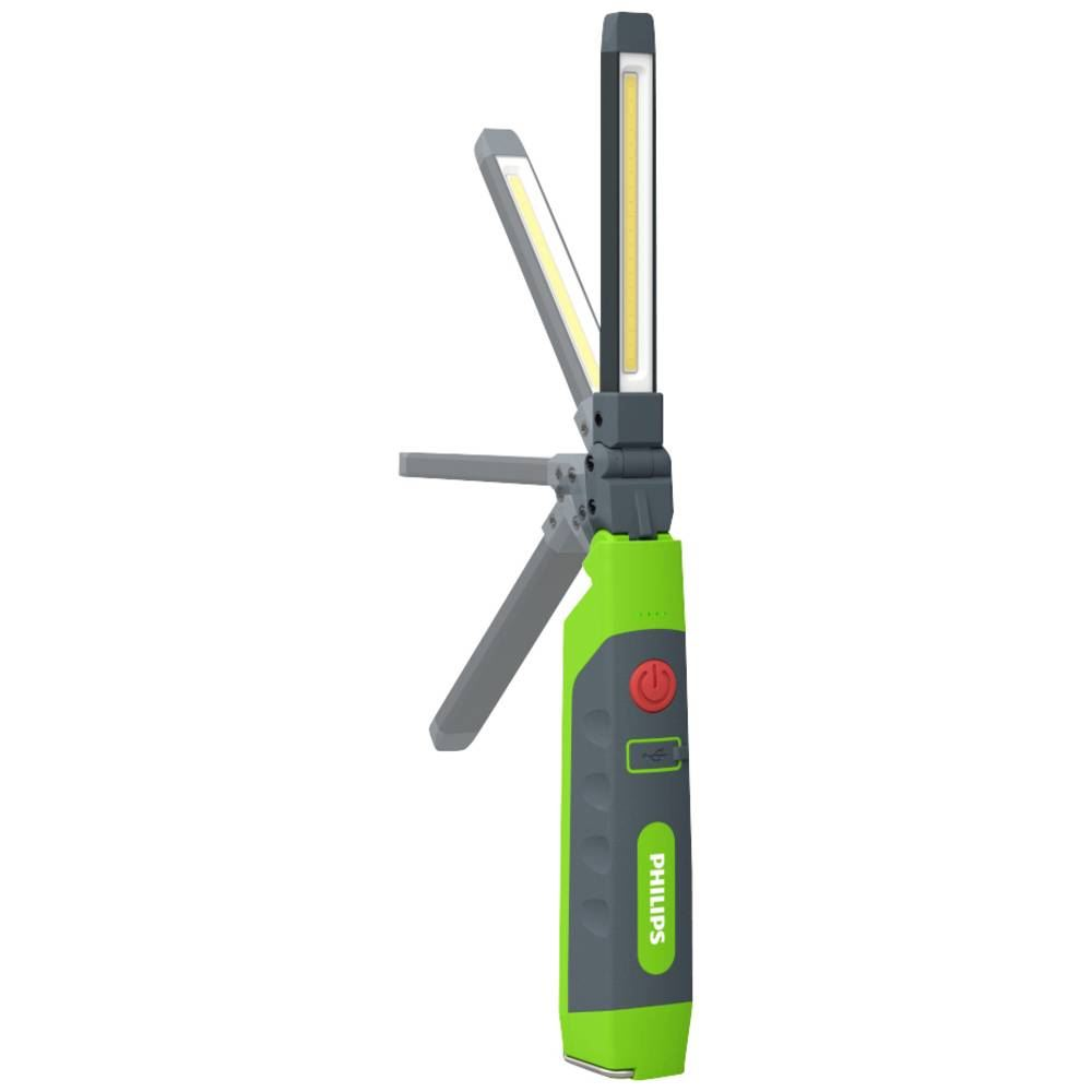 Philips Xperion 3000 Slim LED Munkalámpa Akkuról üzemeltetett 5 W 500 lm, zöld, X30SLIMX1 (X30SLIMX1)