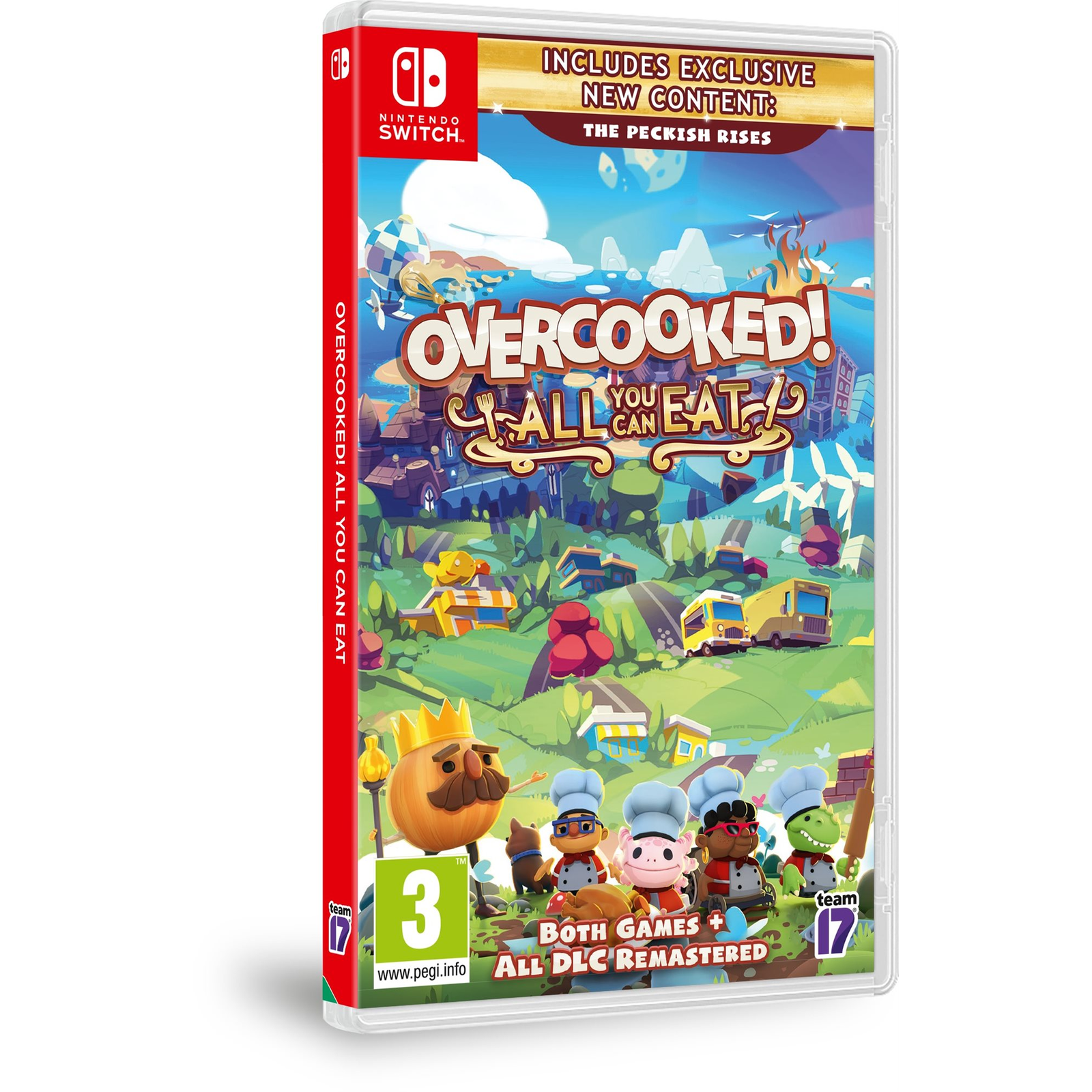 Overcooked! All You Can Eat - Nintendo Switch (PC - Dobozos játék)
