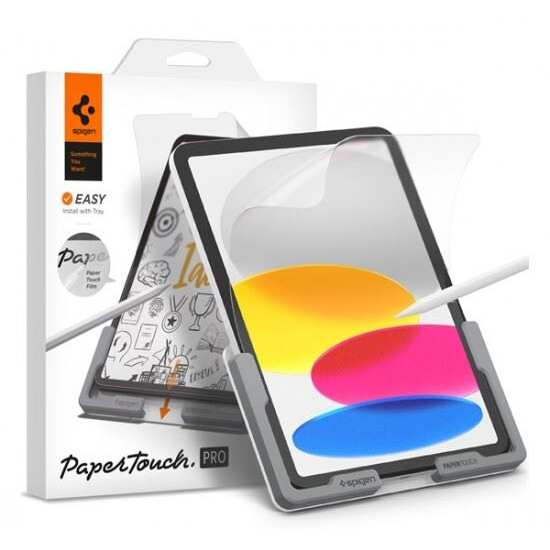 Spigen Paper Touch Apple iPad 10.9" 2022 paperlike matt kijelzővédő fólia (AFL05537) (AFL05537)