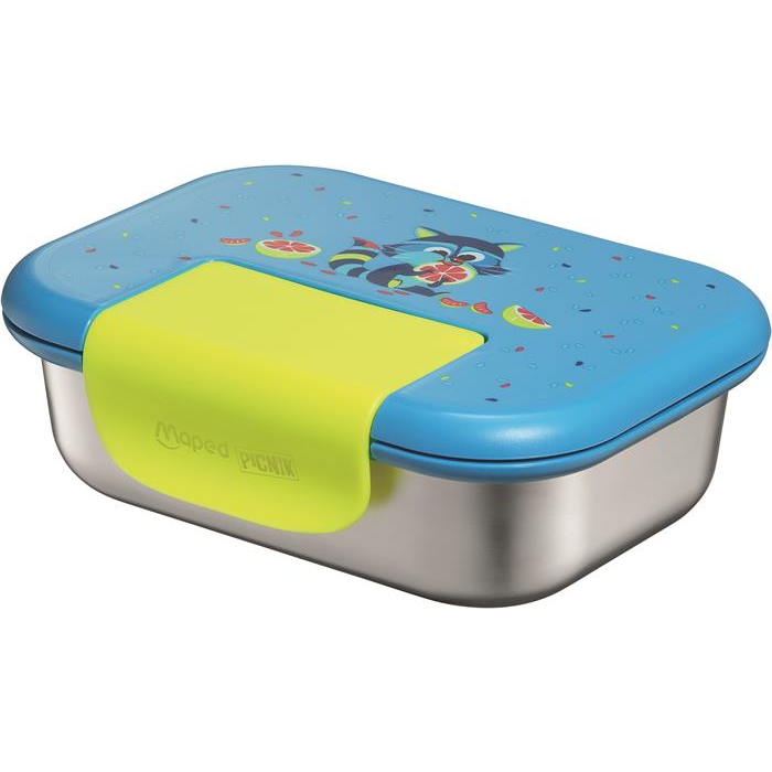 Maped Picnik Concept Miniz Rozsdamentes acél Uzsonnás doboz 0.9L - Mosómedve (874001)