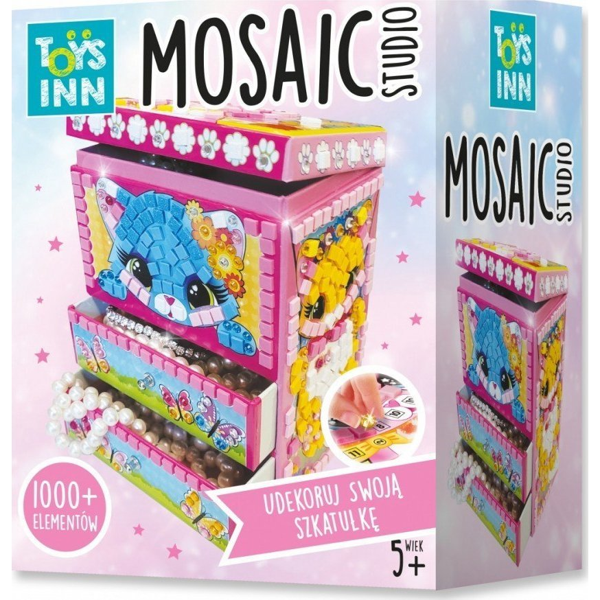 Kreatív Készlet Koporsó Mozaik Macska (STN8059)