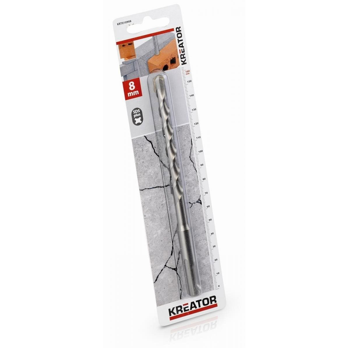KRT010908 SDS PLUS Betonfúrószár, 8×160 mm (KRT010908)