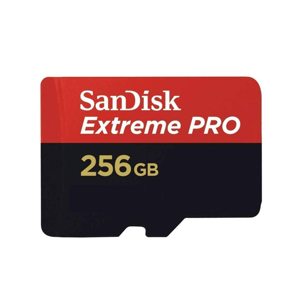 SDXC Card Micro 256GB Sandisk UHS-I U3 Extreme Pro