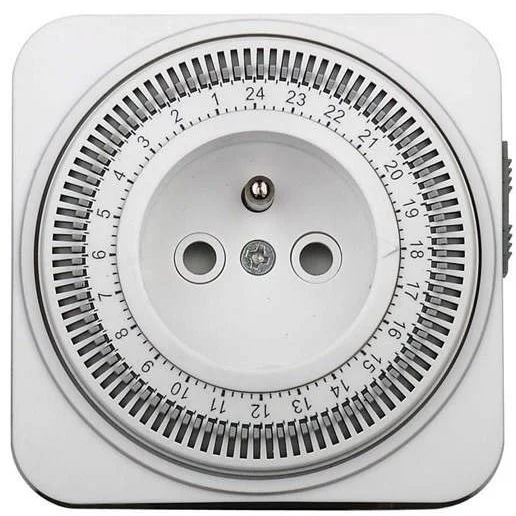 Solight időkapcsoló francia aljzattal (DT06) (DT06)