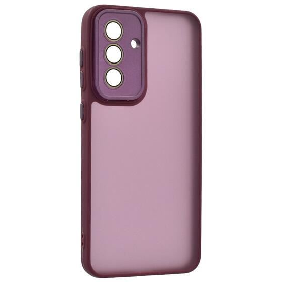 Gigapack Samsung Galaxy A56 5G (SM-A566) szilikon tok akril hátlappal lila (GP-166383)
