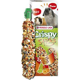 Crispy Sticks Roedores Fruit Snacks 2un - Alimento Para Pájaros