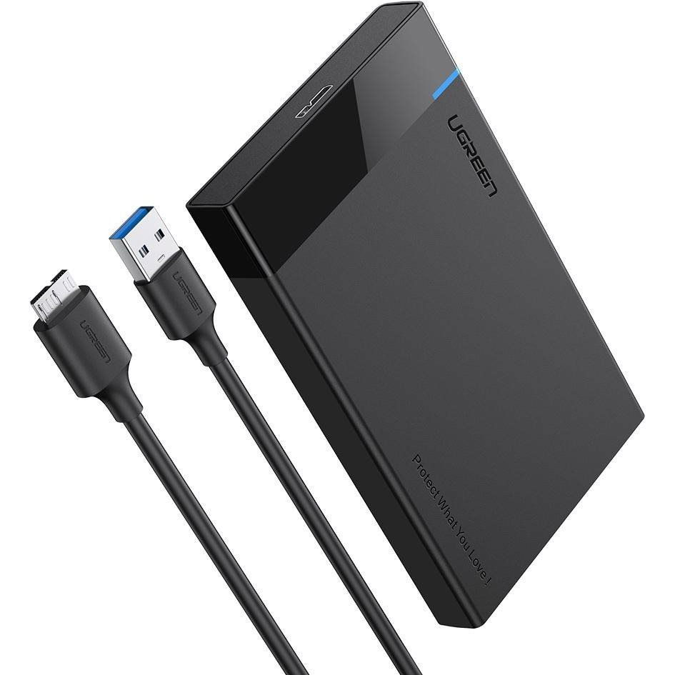 UGREEN USB-A 3.0 to 2,5'' SATA Hard Drive Enclosure (30848)