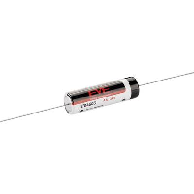 AA lítium ceruzaelem, forrasztható, 3,6V 2600 mAh, forrfüles, 14,5 x 50,5 mm, EVE ER1450 (232587)