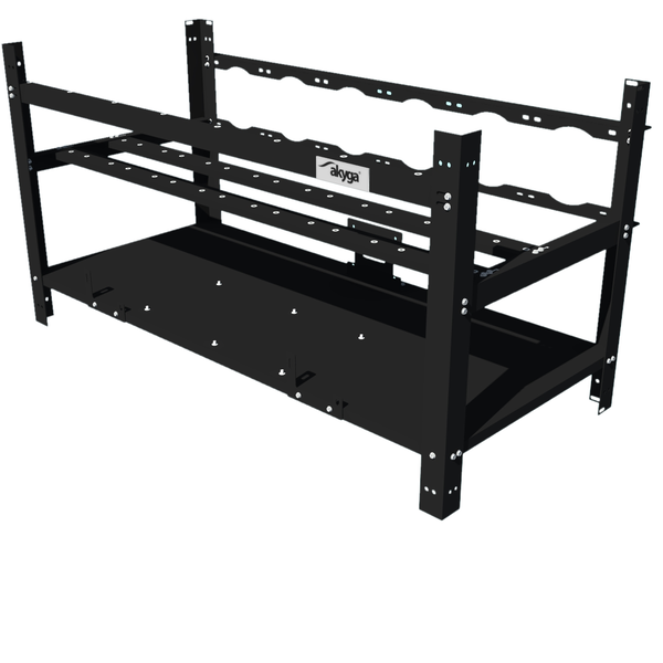 Рамка Akyga Mining frame AKM081 8 GPU black w/o PSU