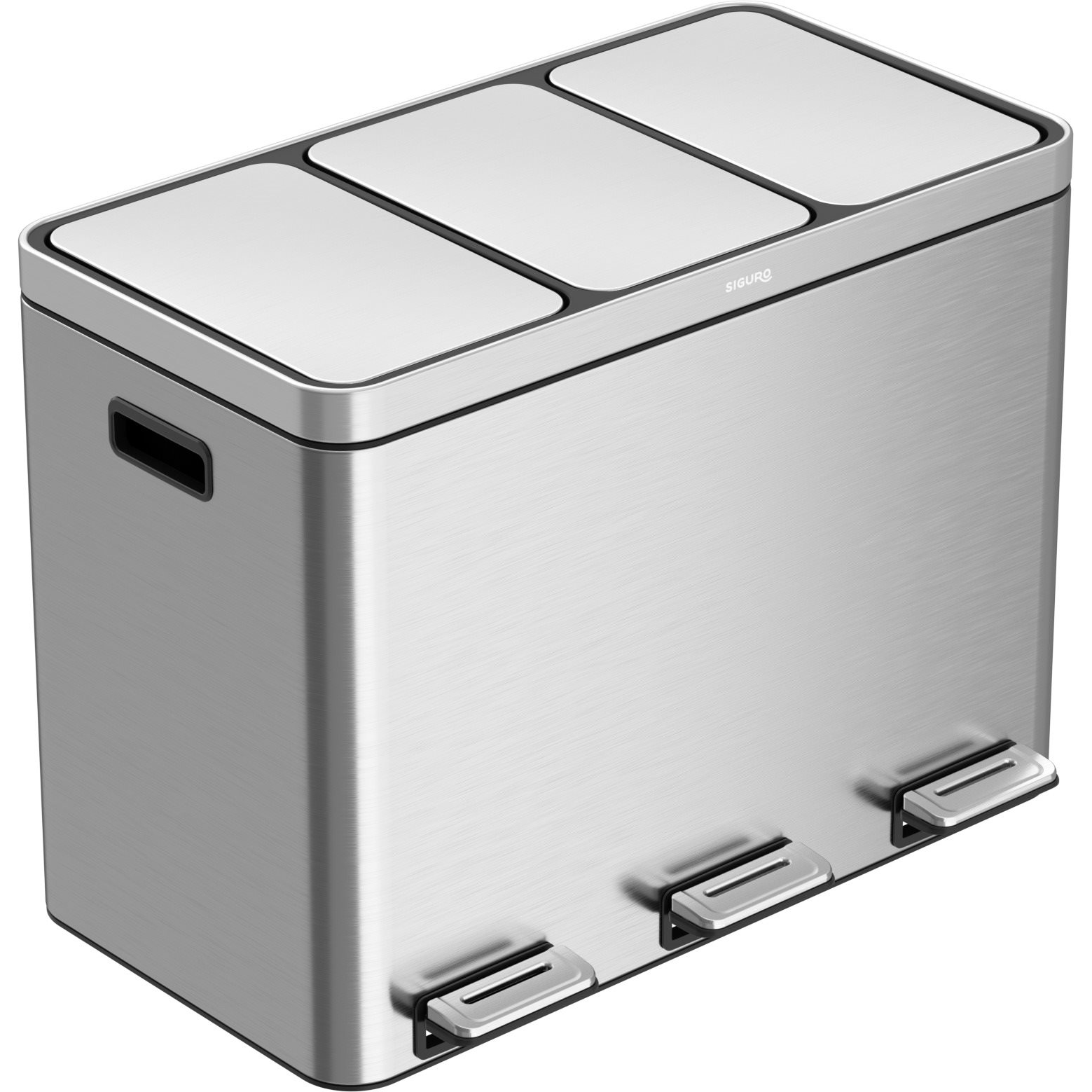 Siguro SGR-WB-I342SU SmartSort, 3 különálló hulladékgyűjtő tartállyal, 3× 14 l (SGR-WB-I342SU)