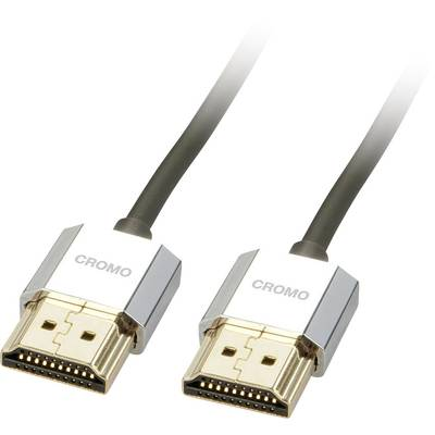 Lindy 41670 HDMI-kabel 0,5 m HDMI Type A (Standard) Sort