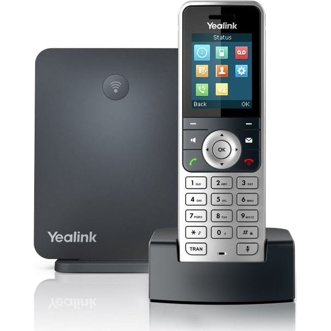 Yealink W53P DECT základňa Čierna, Strieborná (W53P)
