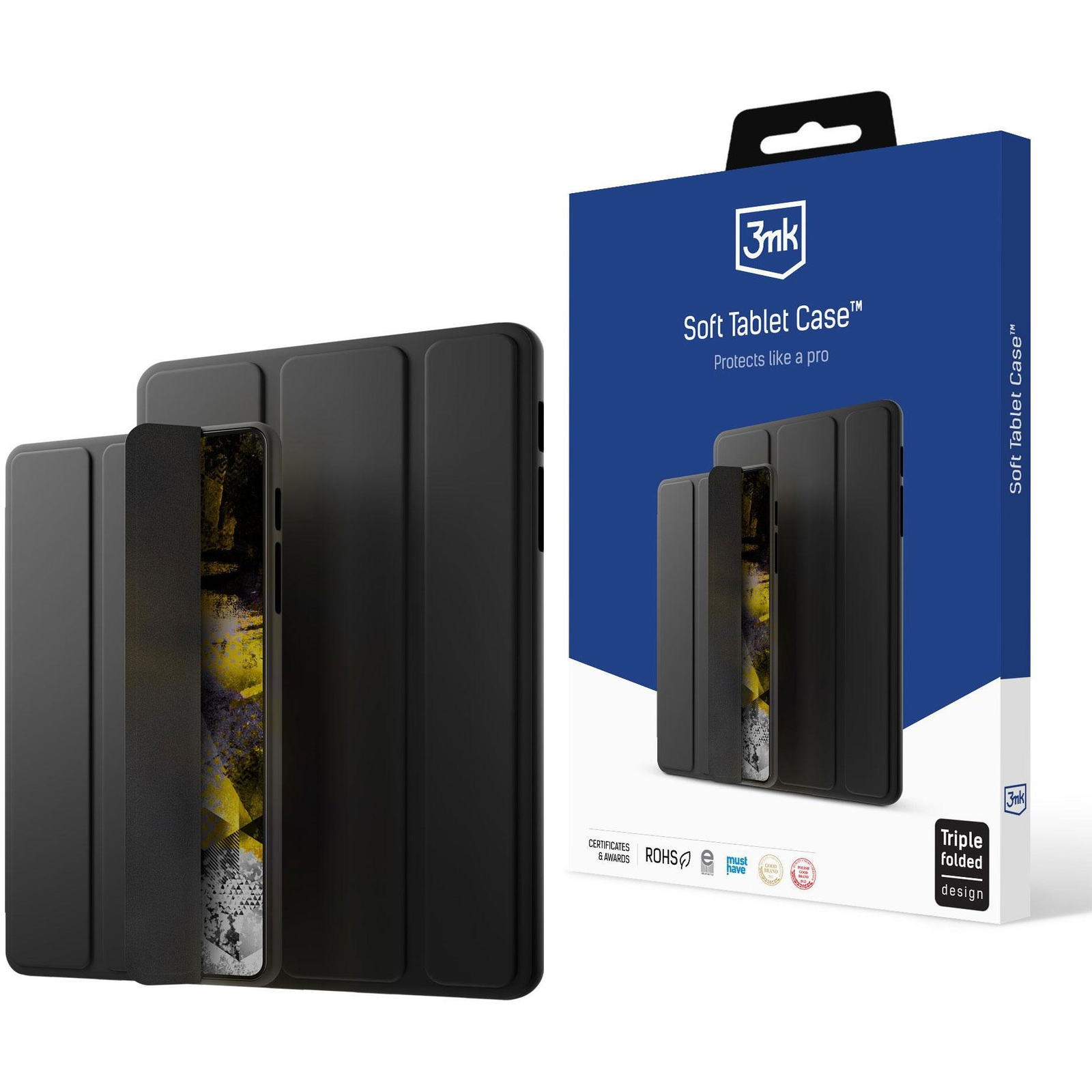 3mk Soft Tablet Case Apple iPad Pro 12,9" 3 / 4 / 5 / 6 gen. tok (5903108526791)