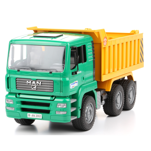 Bruder MAN TG 410A billenőplatós teherautó (1:16)
