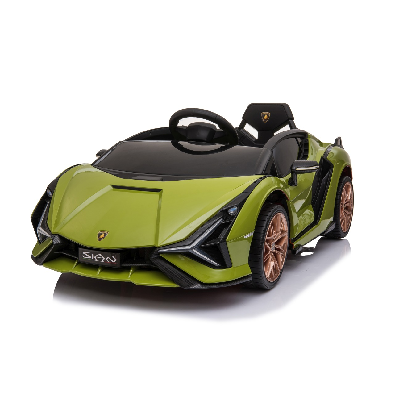 Ramiz Lamborghini SIAN Elektromos Autó - Zöld (PA.QLS-6388.ZIE)
