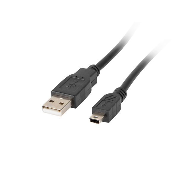Kabel USB 2.0 mini AM-BM5P 1.8M černý (canon)