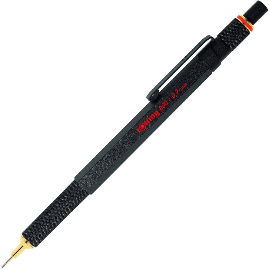 ROTRING Feinminenstift 800 Schwarz 0,7 Geschenkbox (1904446) (1904446)