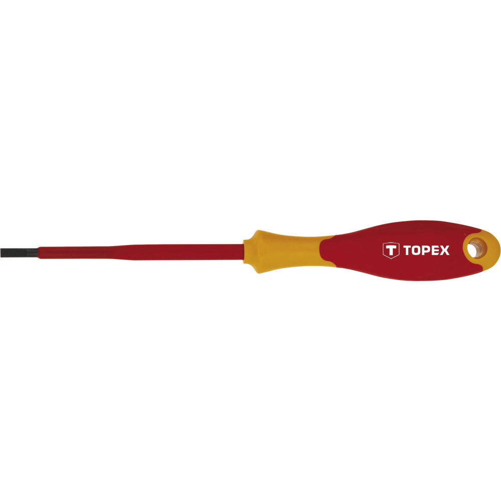 TOPEX 39D473 Csavarhúzó 1000V, Szigetelt 5.5X124 Lapos (39D473)