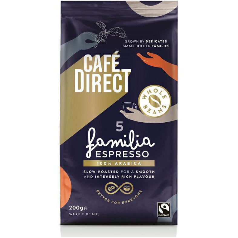 Cafédirect Familia Arabica Espresso SCA 82, 200 g (N/A)