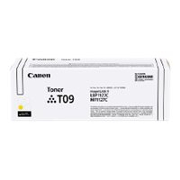 Canon TONER T09 Y tonercartridge 1 stuk(s) Origineel Geel