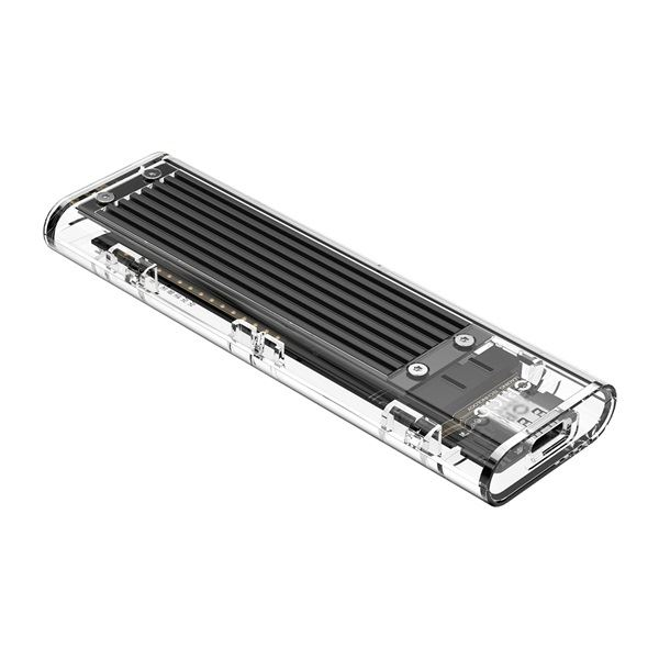 Orico M.2 külső SSD ház fekete-átlátszó (TCM2F-C3-BK) (TCM2F-C3-BK)