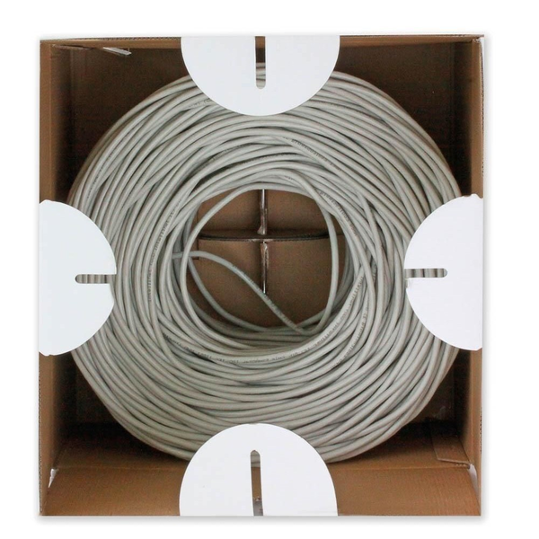 Techly ITP6-UTP-IC netværkskabel Grå 305 m Cat5e U/UTP (UTP)