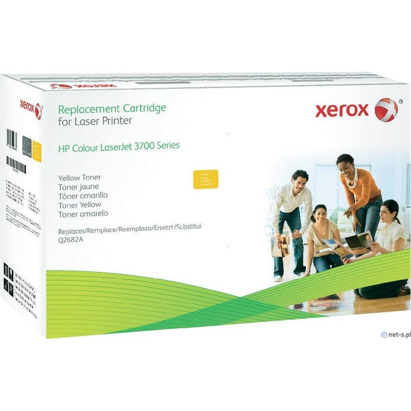 Xerox 495L00857 Sárga Toner Patron HP Color LaserJet 3800