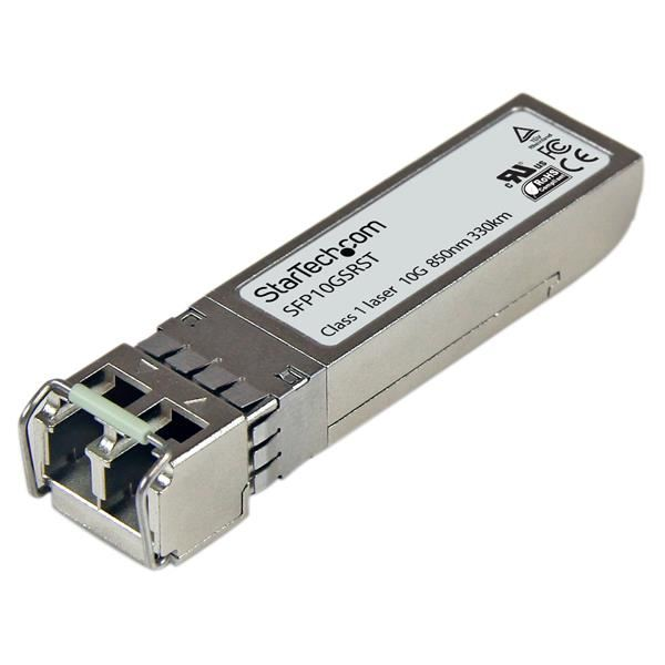 StarTech.com SFP10GSRST мрежов трансивърен модул Оптично влакно 11100 Мбит/с SFP+ 850 nm