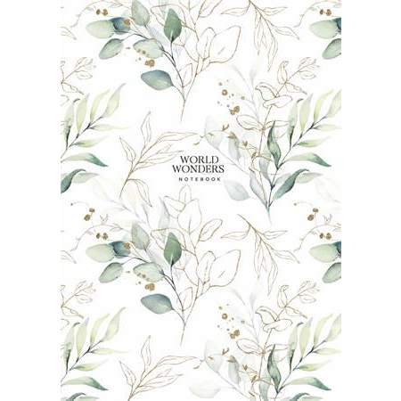 Shkolyaryk World Wonders keményfedeles jegyzetfüzet A4, vonalas, 80 lap (A4-IC-080-779L) (A4-IC-080-779L)