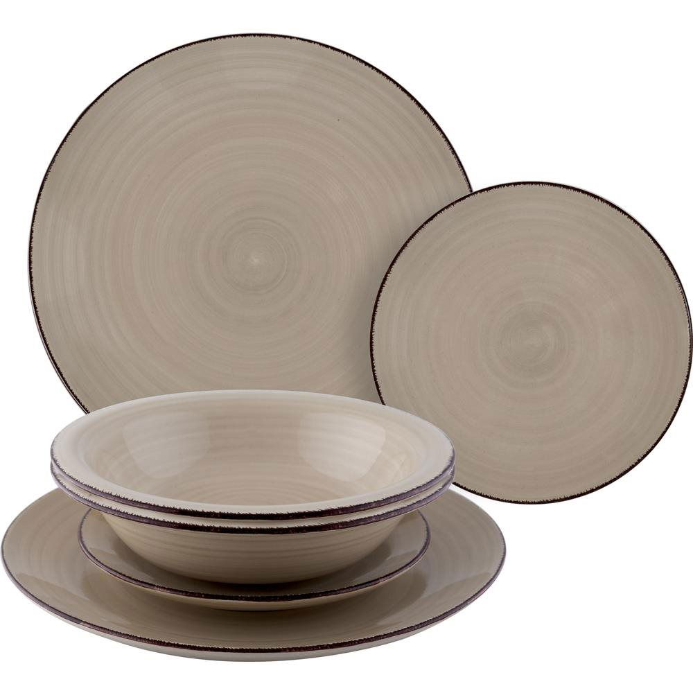 LAMART Kerek tányérok LT9111 6 db TRENDY (LAMART LT9111 TALÍŘE KULATÉ 6KS TRENDY)