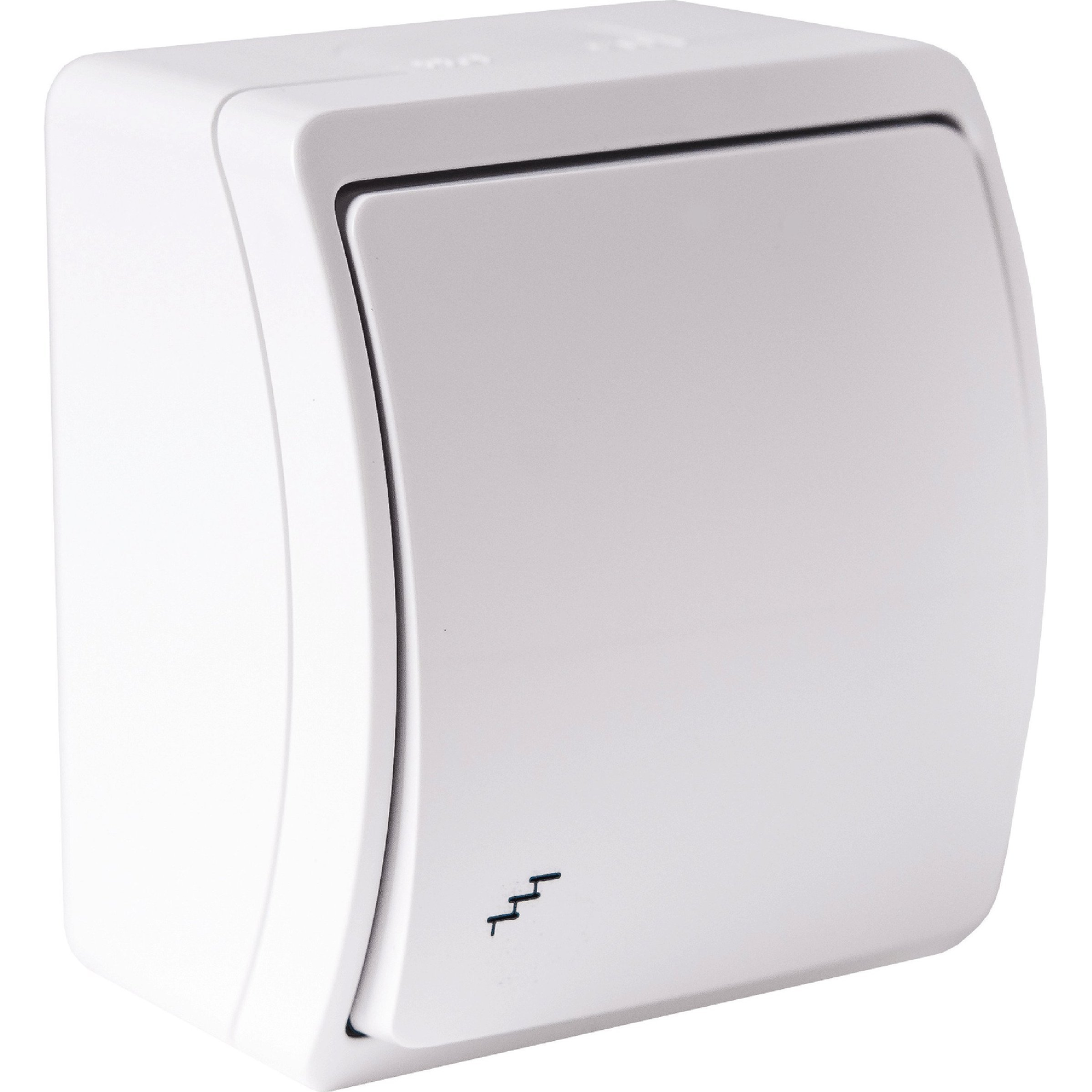 AQUATIC Soft-kapcsoló N/t, IP44, Fehér, 10 Db. (OR-OE-7102/W/10)