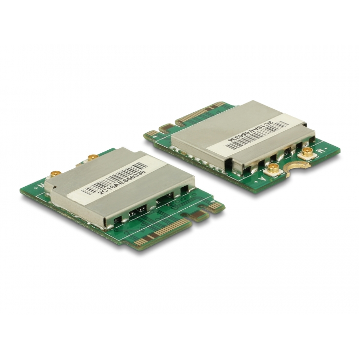 Delock 95254 M.2 Key A+E - WLAN 11ac/a/b/g/n + Bluetooth 4.0 Modul (95254)