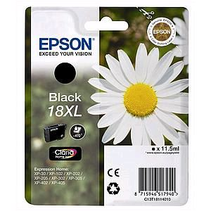 Epson Daisy C13T18114010 blækpatron 1 stk Original Højt (XL) udbytte Sort