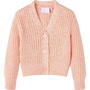 Gyerek kardigán kötött vegyes rózsaszín 140