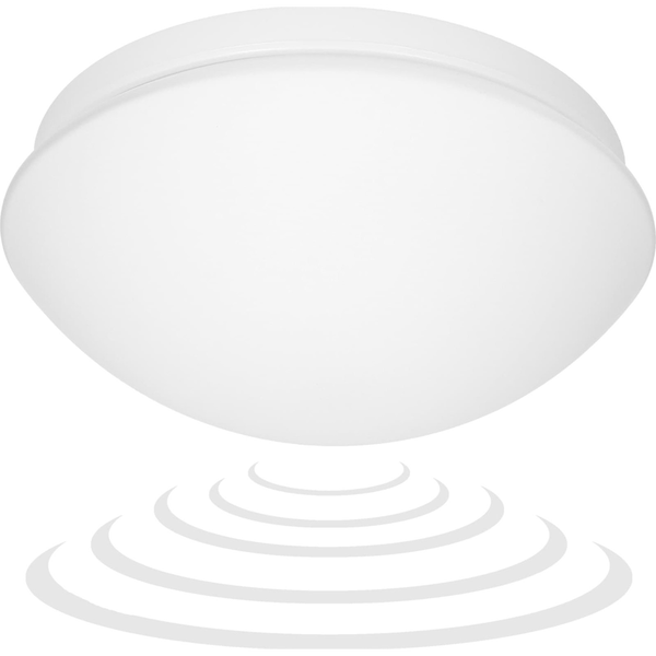Lampa sufitowa Orno Plafoniera MARIN z czujnikiem mikrofalowym 60W E27 IP44 AD-PL-303WE27SMM