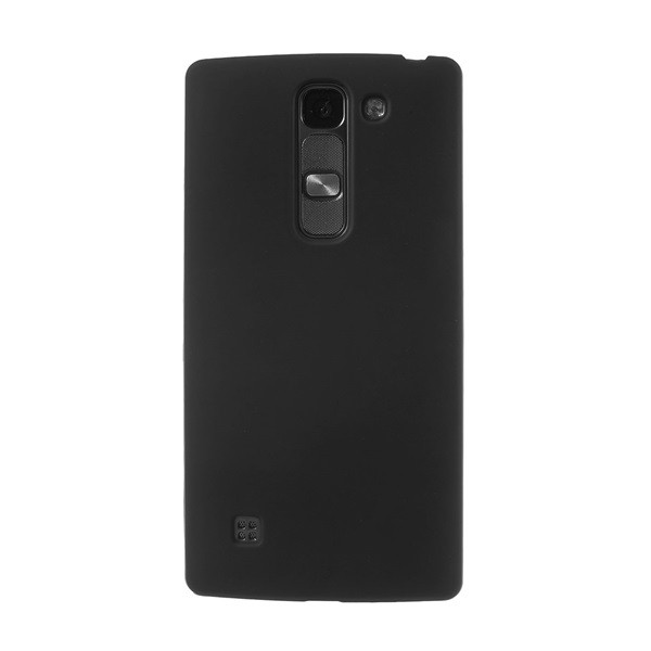 Műanyag telefonvédő (gumírozott) FEKETE [LG Spirit (C70)] (5996457547579)