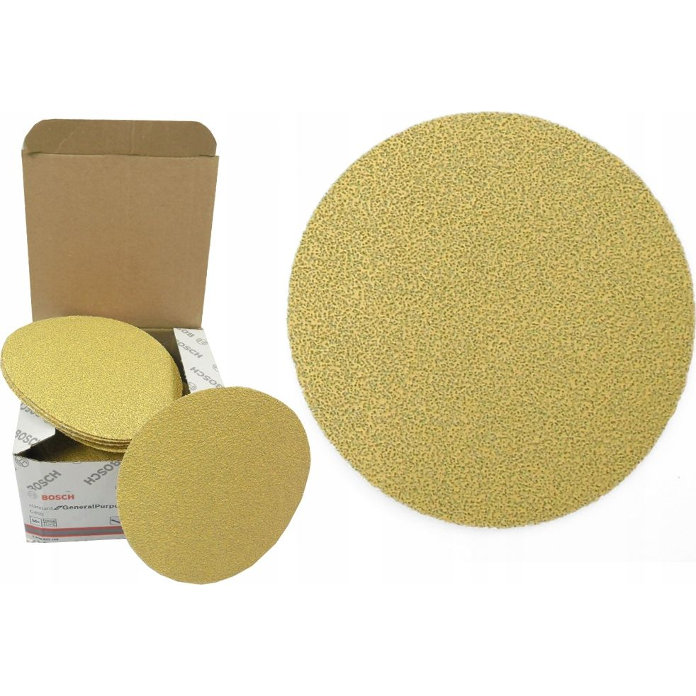 Bosch 2608621748 Tépőzáras Excentercsiszolópapír - 125 mm, Szemcse: 40, 50 db (2608621748)