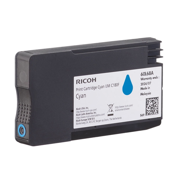 Ricoh 408518 Оригинален мастилен патрон Циан
