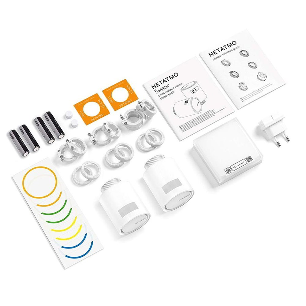 Netatmo NVP-EN Smart radiátorszelep termosztát készlet (NVP-EN)