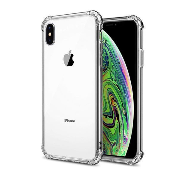 Szilikon telefonvédő (közepesen ütésálló, légpárnás sarok) ÁTLÁTSZÓ [Apple iPhone XS Max 6.5] (5996457802975)