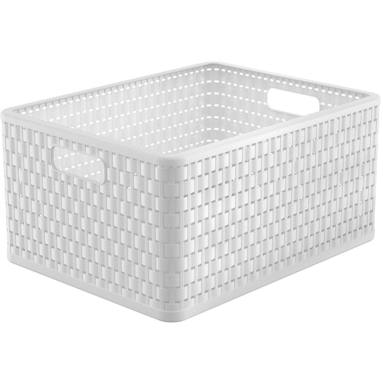 Rotho Country Tárolódoboz, 28 l, fehér (1166801100)