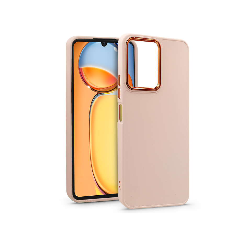 Xiaomi Redmi 13C szilikon hátlap - Frame - rózsaszín (HF256615)