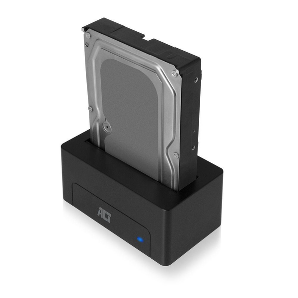 ACT AC1500 docking station per unità di archiviazione USB 3.2 Gen 1 (3.1 Gen 1) Type-A Nero