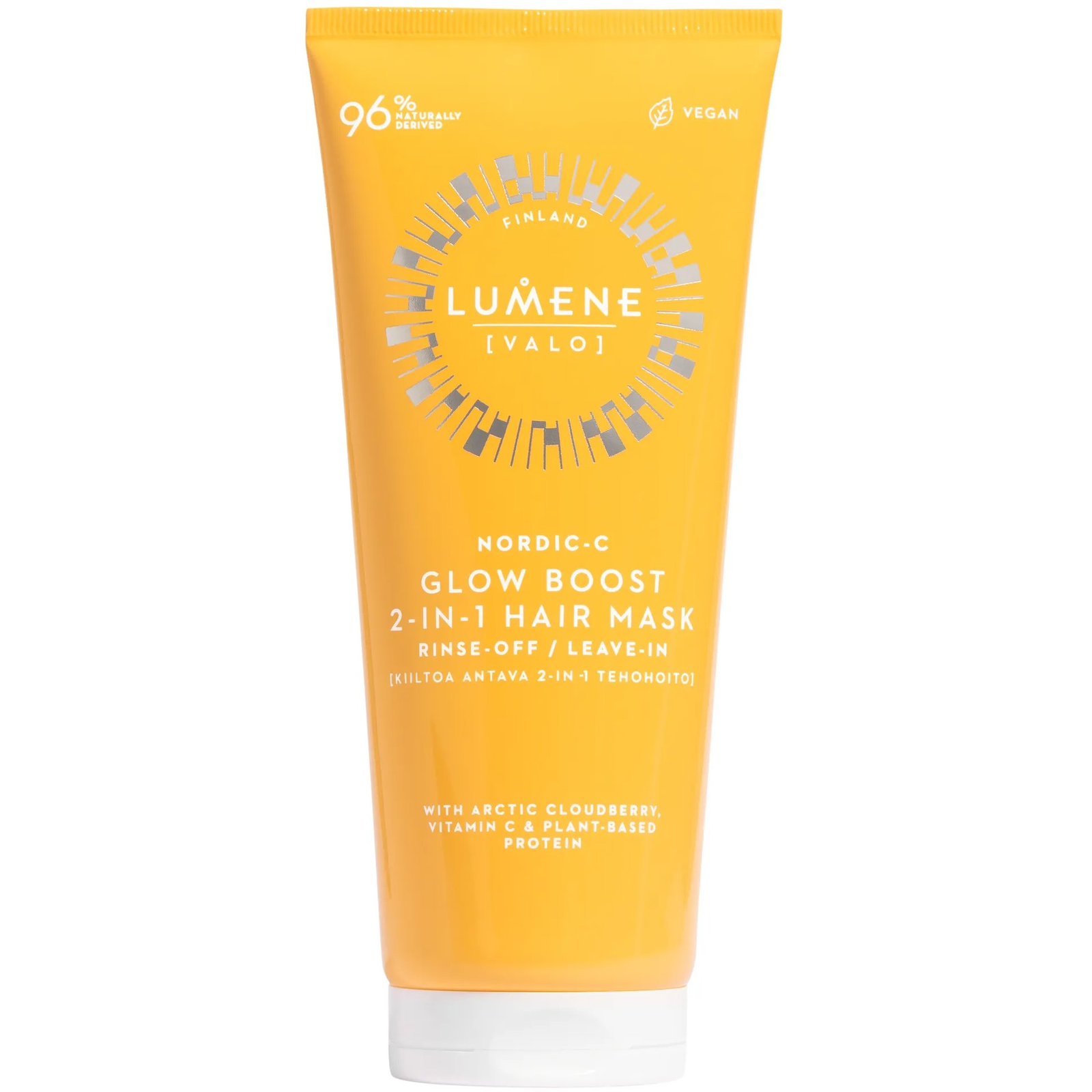 LUMENE Haircare Nordic-C Glow Boost 2-in-1 Hair Mask 200 ml (6412600875393)