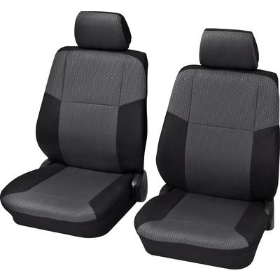 HP Autozubehör 22304 Schonbezug Sylt VS 4tlg. Üléshuzat 4 részes Poliészter Fekete Vezető ülés, Anyósülés (22304)