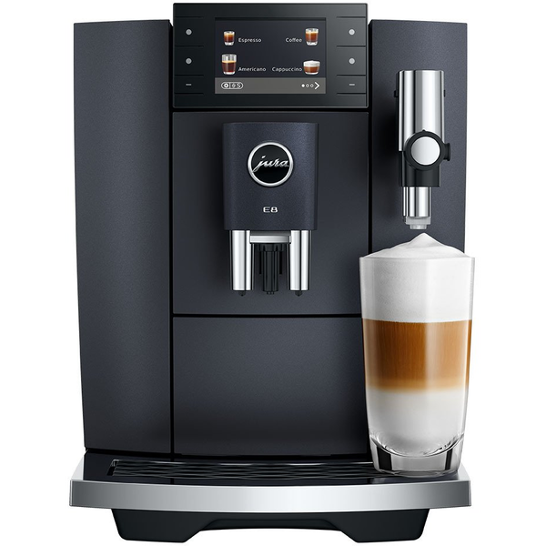 Jura E8 Cosmic Black automata espresso kávéfőző