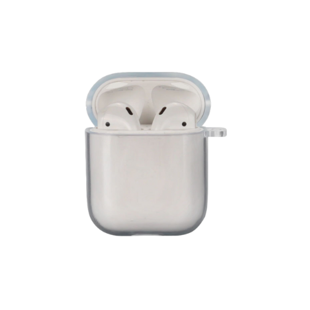 Airpods 1,2 szilikon tok, Átlátszó, 1.8 mm (AIRPODS-CASE1.8-TP)