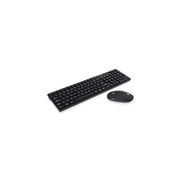 Conceptronic ORAZIO01PT clavier Souris incluse Bureau RF sans fil QWERTY Portuguais Noir