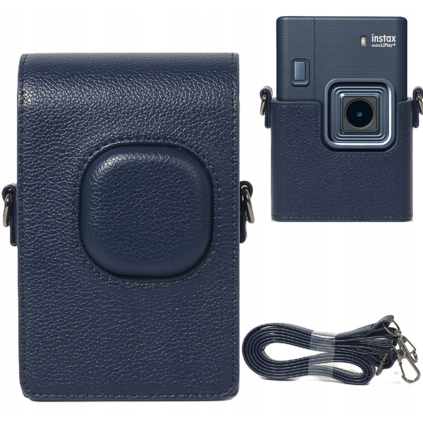 Futerał Etui Pokrowiec Case Osłona Do Fujifilm Fuji Instax Mini Liplay+ / Granatowy